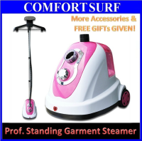 NEW Professional Multifunction 10 Modes Temperature Control Standing Hanging Garment Tobi Steamer 1800W 1.4L!